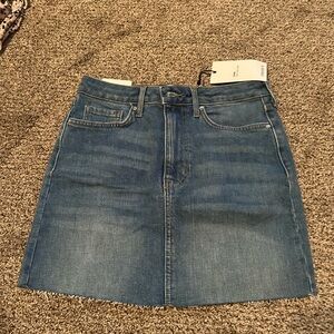Forever 21 Blue A-Line Mini Skirt Casual